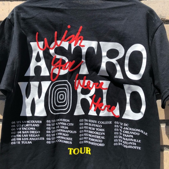 Travis Scott astroworld wish you were here T-shirt - Picture 5 of 5